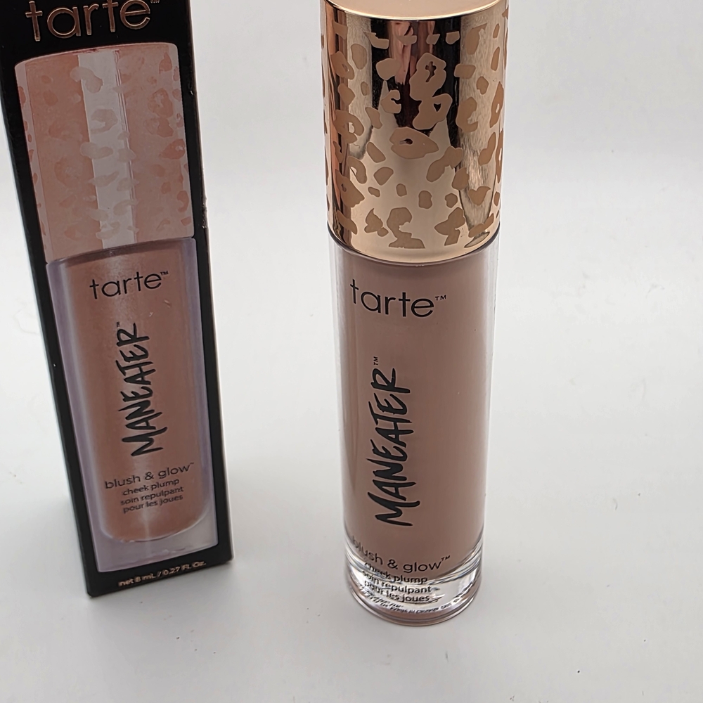 Tarte Maneater Blush & Glow in Peachy- Brand New In Box- Full Size